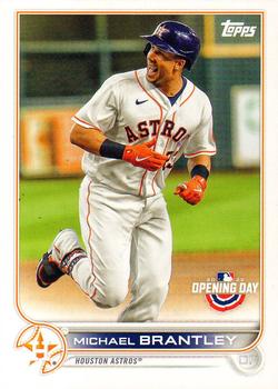 2022 Topps Opening Day #49 Michael Brantley Front