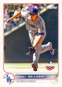 2022 Topps Opening Day #75 Corey Seager Front