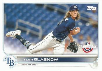 2022 Topps Opening Day #90 Tyler Glasnow Front