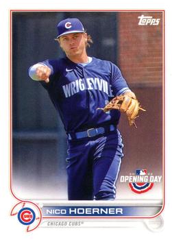 2022 Topps Opening Day #147 Nico Hoerner Front