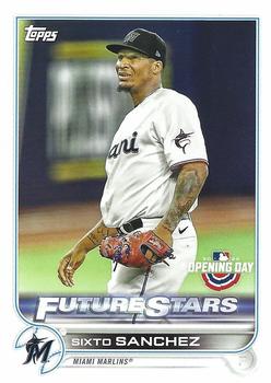 2022 Topps Opening Day #186 Sixto Sanchez Front