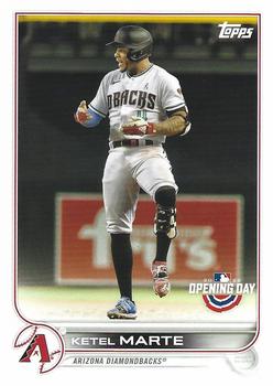 2022 Topps Opening Day #217 Ketel Marte Front