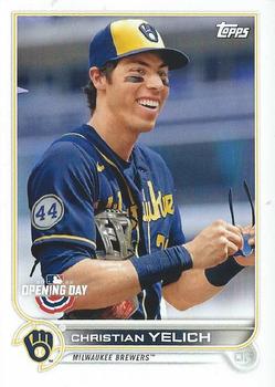 2022 Topps Opening Day #174 Christian Yelich Front