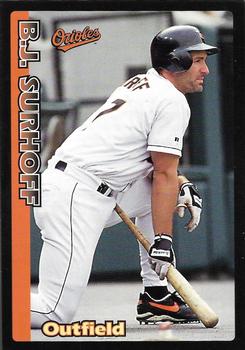 1998 Hershey's Baltimore Orioles #NNO B.J. Surhoff Front