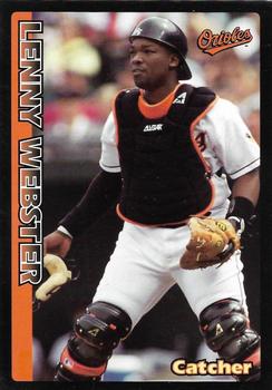 1998 Hershey's Baltimore Orioles #NNO Lenny Webster Front