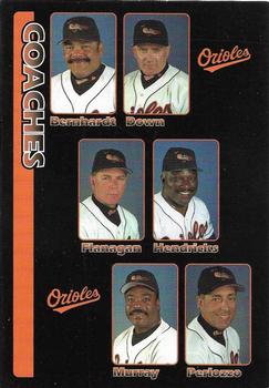 1998 Hershey's Baltimore Orioles #NNO Coaches Front