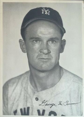 1947 New York Yankees Picture Pack #NNO George McQuinn Front
