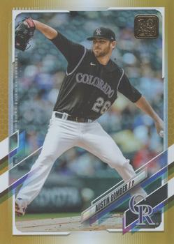 2021 Topps Update - Gold Foil #US104 Austin Gomber Front