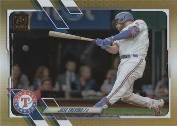 2021 Topps Update - Gold Foil #US320 Jose Trevino Front