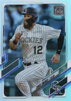 2021 Topps Update - Rainbow Foil #US45 Chris Owings Front