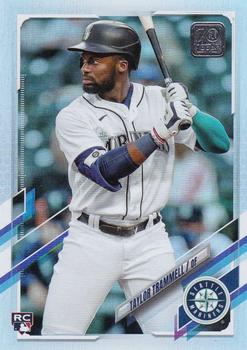 2021 Topps Update - Rainbow Foil #US47 Taylor Trammell Front