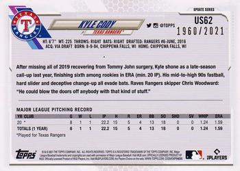 2021 Topps Update - Gold #US62 Kyle Cody Back