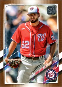 2021 Topps Update - Gold #US89 Brad Hand Front