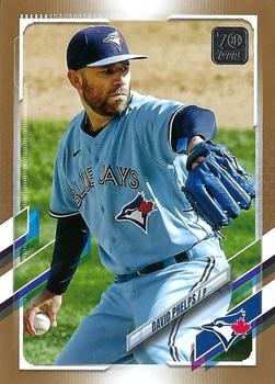 2021 Topps Update - Gold #US179 David Phelps Front