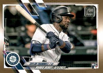 2021 Topps Update - Gold #US277 Taylor Trammell Front