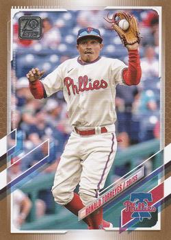 2021 Topps Update - Gold #US324 Ronald Torreyes Front