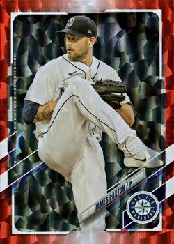 2021 Topps Update - Orange Foilboard #US66 James Paxton Front