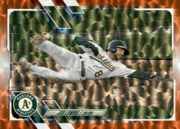 2021 Topps Update - Orange Foilboard #US78 Jed Lowrie Front