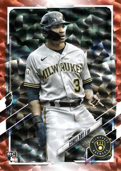 2021 Topps Update - Orange Foilboard #US93 Corey Ray Front