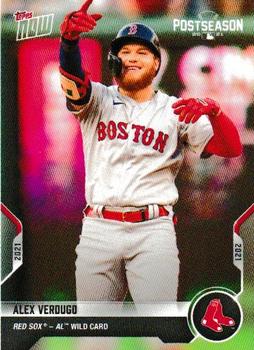2021 Topps Now Postseason Boston Red Sox #PS-89 Alex Verdugo Front