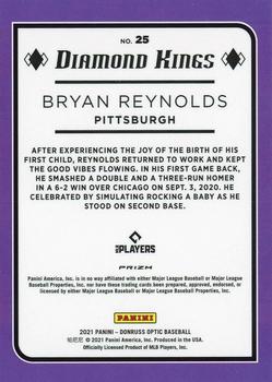 2021 Donruss Optic - Holo #25 Bryan Reynolds Back