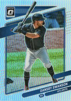 2021 Donruss Optic - Holo #102 Dansby Swanson Front