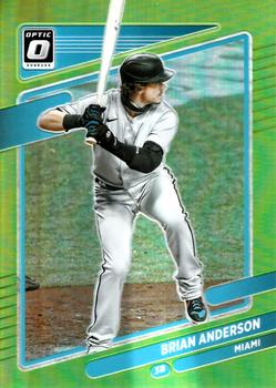 2021 Donruss Optic - Lime Green #139 Brian Anderson Front