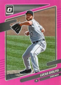 2021 Donruss Optic - Pink #120 Lucas Giolito Front