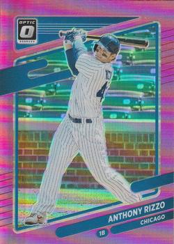 2021 Donruss Optic - Pink #168 Anthony Rizzo Front
