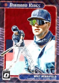 2021 Donruss Optic - Red Wave #9 Whit Merrifield Front
