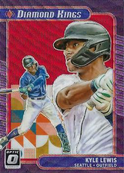 2021 Donruss Optic - Red Wave #13 Kyle Lewis Front