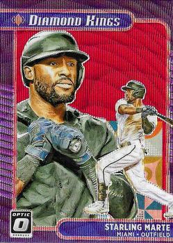 2021 Donruss Optic - Red Wave #17 Starling Marte Front