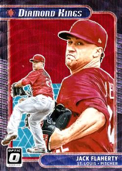 2021 Donruss Optic - Red Wave #22 Jack Flaherty Front