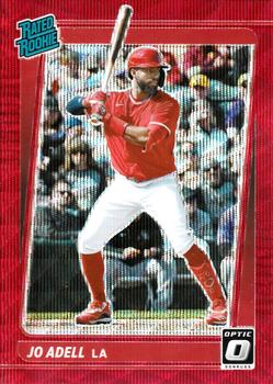 2021 Donruss Optic - Red Wave #33 Jo Adell Front
