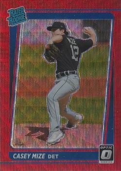 2021 Donruss Optic - Red Wave #39 Casey Mize Front