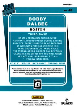 2021 Donruss Optic - Red Wave #48 Bobby Dalbec Back