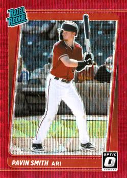 2021 Donruss Optic - Red Wave #88 Pavin Smith Front