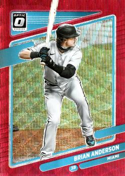 2021 Donruss Optic - Red Wave #139 Brian Anderson Front