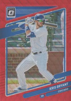 2021 Donruss Optic - Red Wave #166 Kris Bryant Front