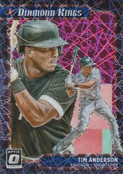 2021 Donruss Optic - Pink Velocity #7 Tim Anderson Front