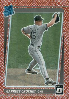 2021 Donruss Optic - Red Dragon #64 Garrett Crochet Front