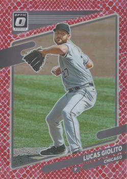 2021 Donruss Optic - Red Dragon #120 Lucas Giolito Front