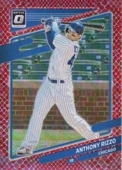 2021 Donruss Optic - Red Dragon #168 Anthony Rizzo Front
