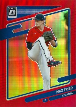 2021 Donruss Optic - Red #178 Max Fried Front