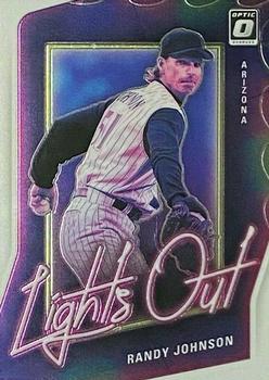 2021 Donruss Optic - Lights Out #LO1 Randy Johnson Front