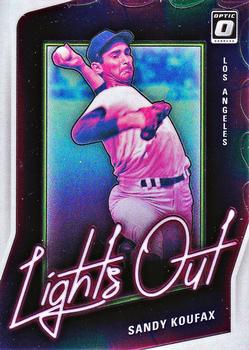 2021 Donruss Optic - Lights Out #LO3 Sandy Koufax Front