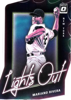 2021 Donruss Optic - Lights Out #LO12 Mariano Rivera Front