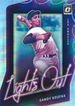 2021 Donruss Optic - Lights Out Holo #LO3 Sandy Koufax Front