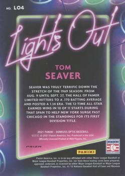 2021 Donruss Optic - Lights Out Holo #LO4 Tom Seaver Back