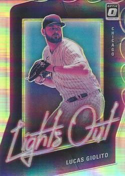 2021 Donruss Optic - Lights Out Holo #LO8 Lucas Giolito Front